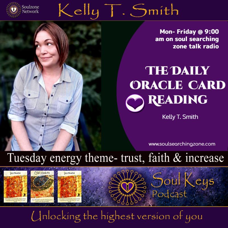 Daily Oracle Card Reading- Trust, Faith & Increase